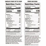 Barras De Proteina Kirkland Caja con 20Pzs (Chocolate con crema de cacahuate y Galleta con crema)