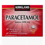 Paracetamol Kirkland Signature 500mg 100 Tabletas